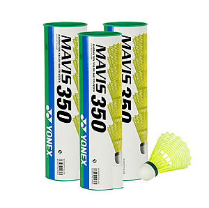 grün/langsa Yonex Mavis 350 Badmintonball weiß 10X6=60 Stück Nylonshuttle Farbe 