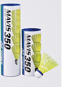 Yonex Mavis 350 gelb/blau Badmintonbälle 6 Stück 