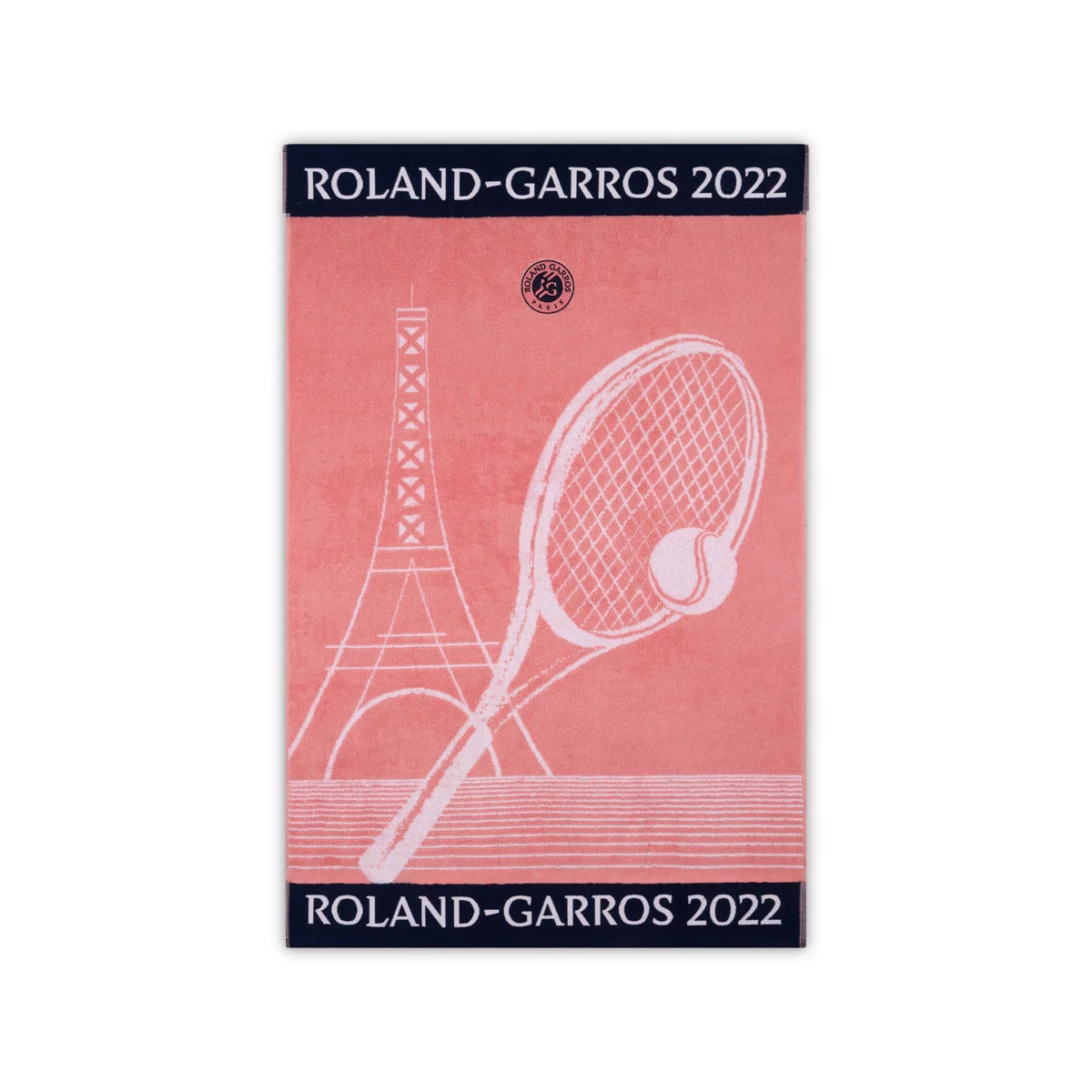 Roland Garros 2022 on Court Lady Tennis Handtuch Sport Handtuch