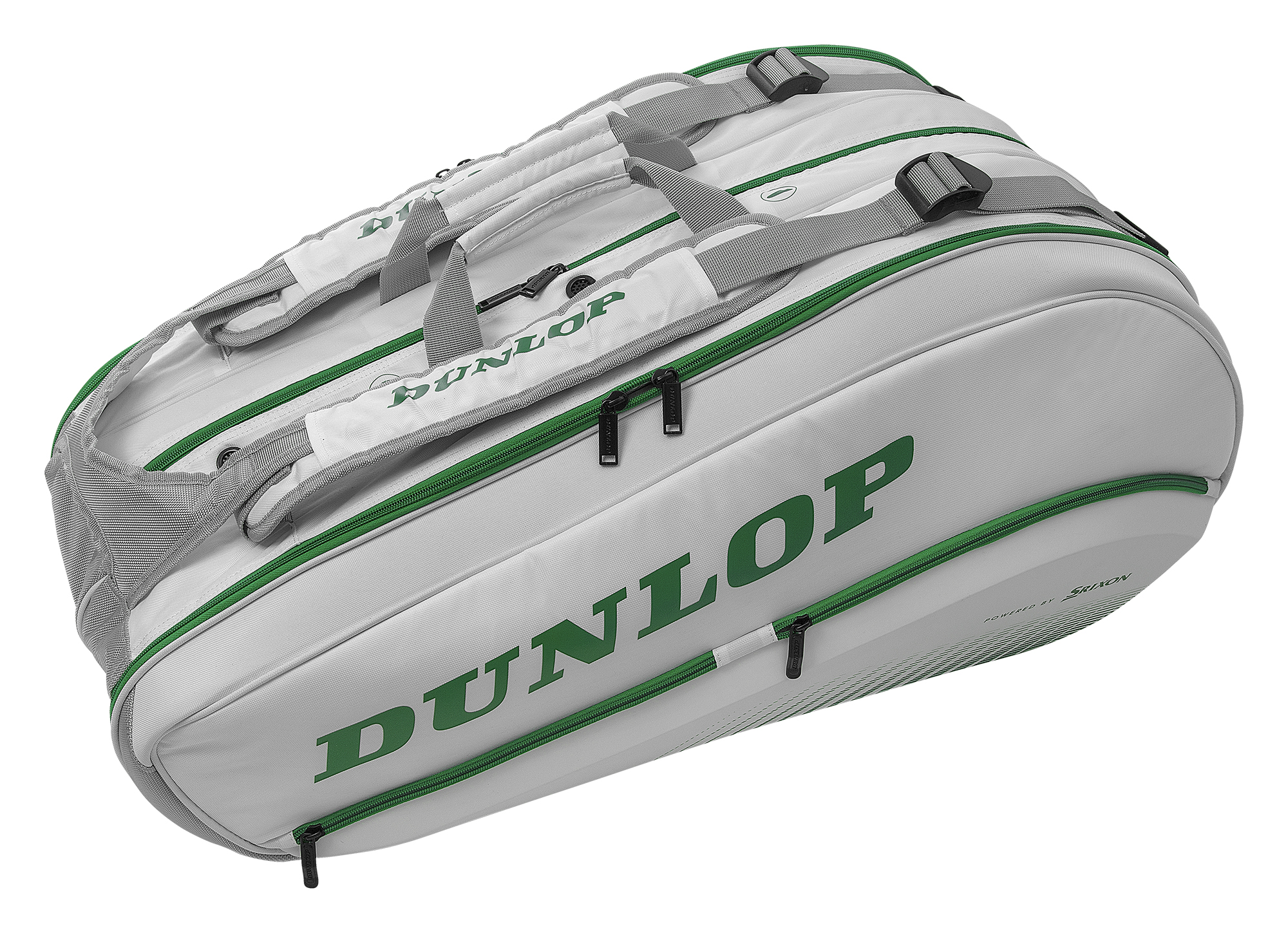 Dunlop Srixon Performance 12er Tennistasche Wimbledon white/green ltd. Edition