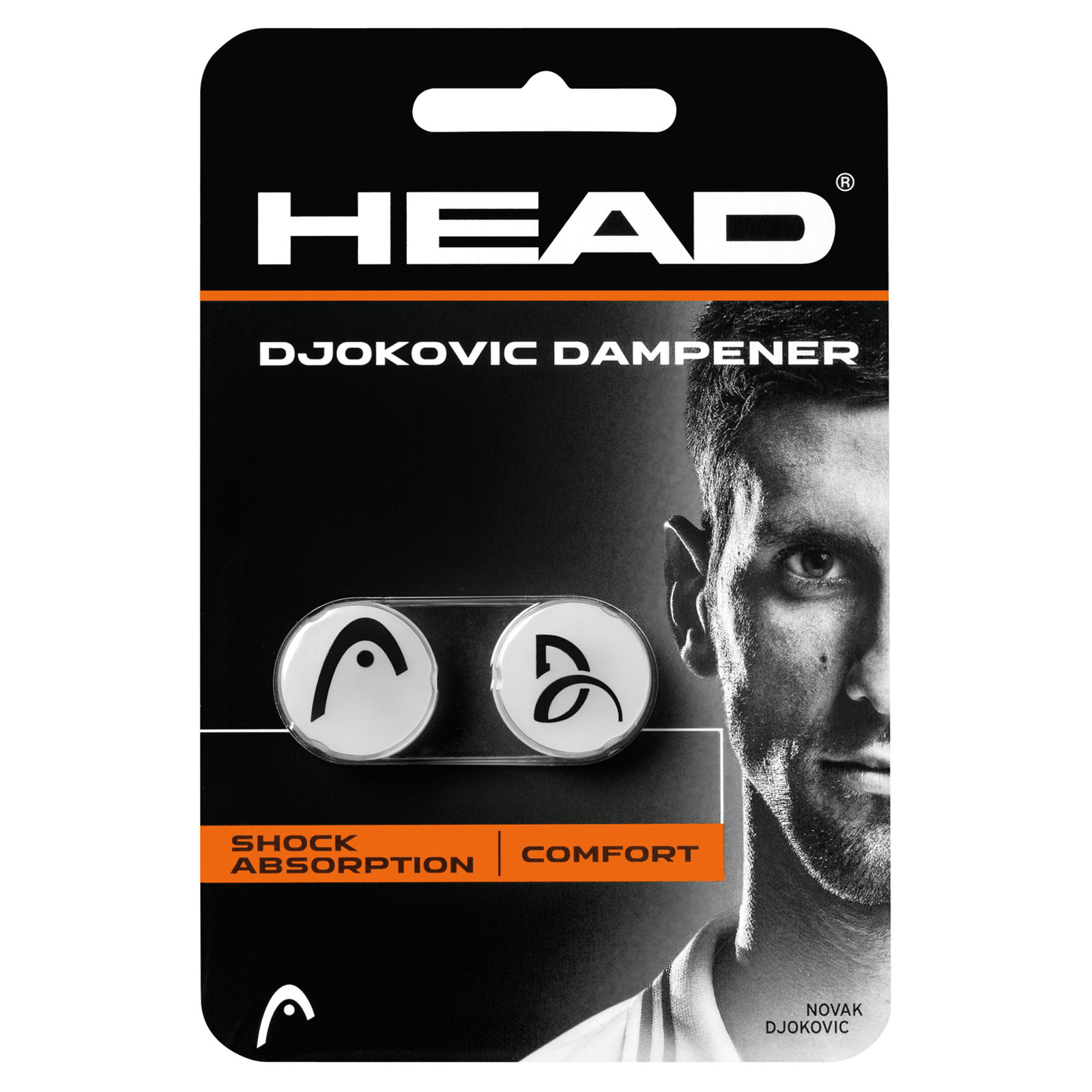 Head Djokovic Vibrationsdämpfer Dämpfer im 2er Blister