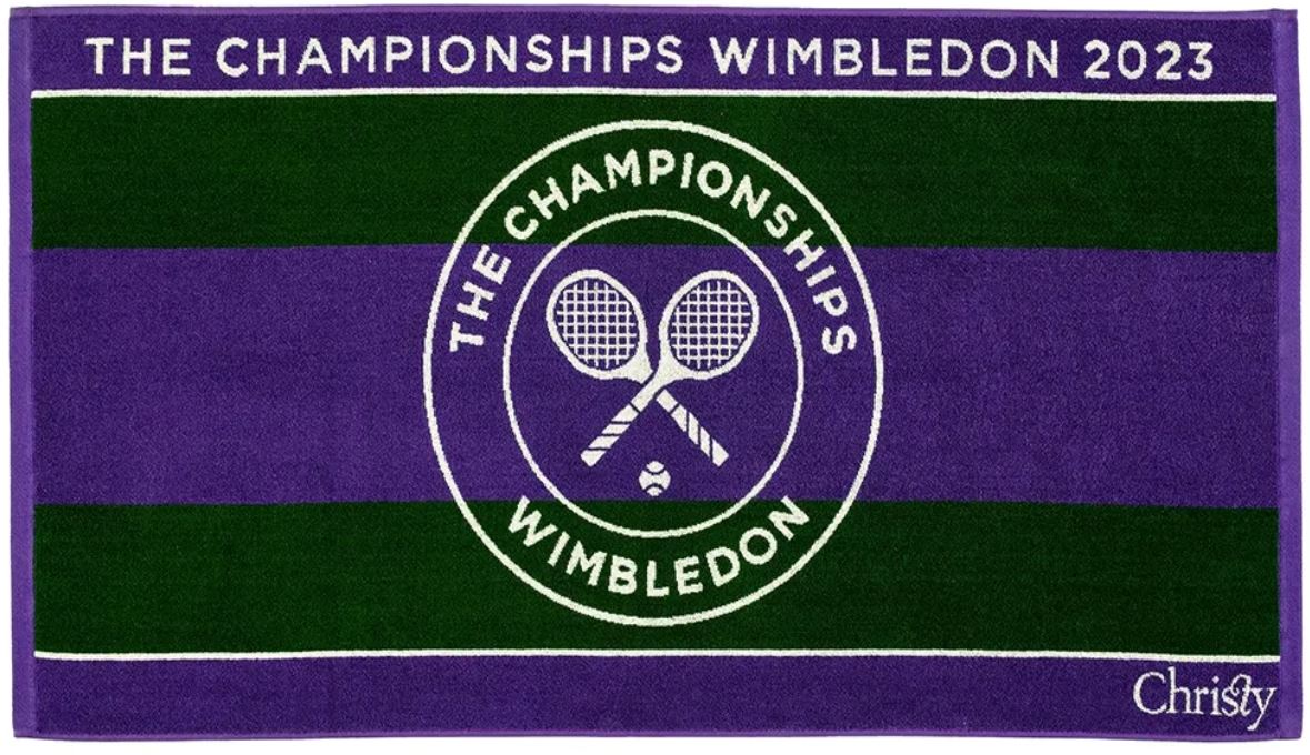 Wimbledon 2023 on Court Herren Tennis Handtuch von Christy