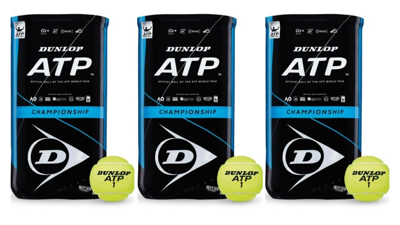Dunlop ATP Championship Six Pack Tennisball 6 x 4er Dosen 24 Bälle