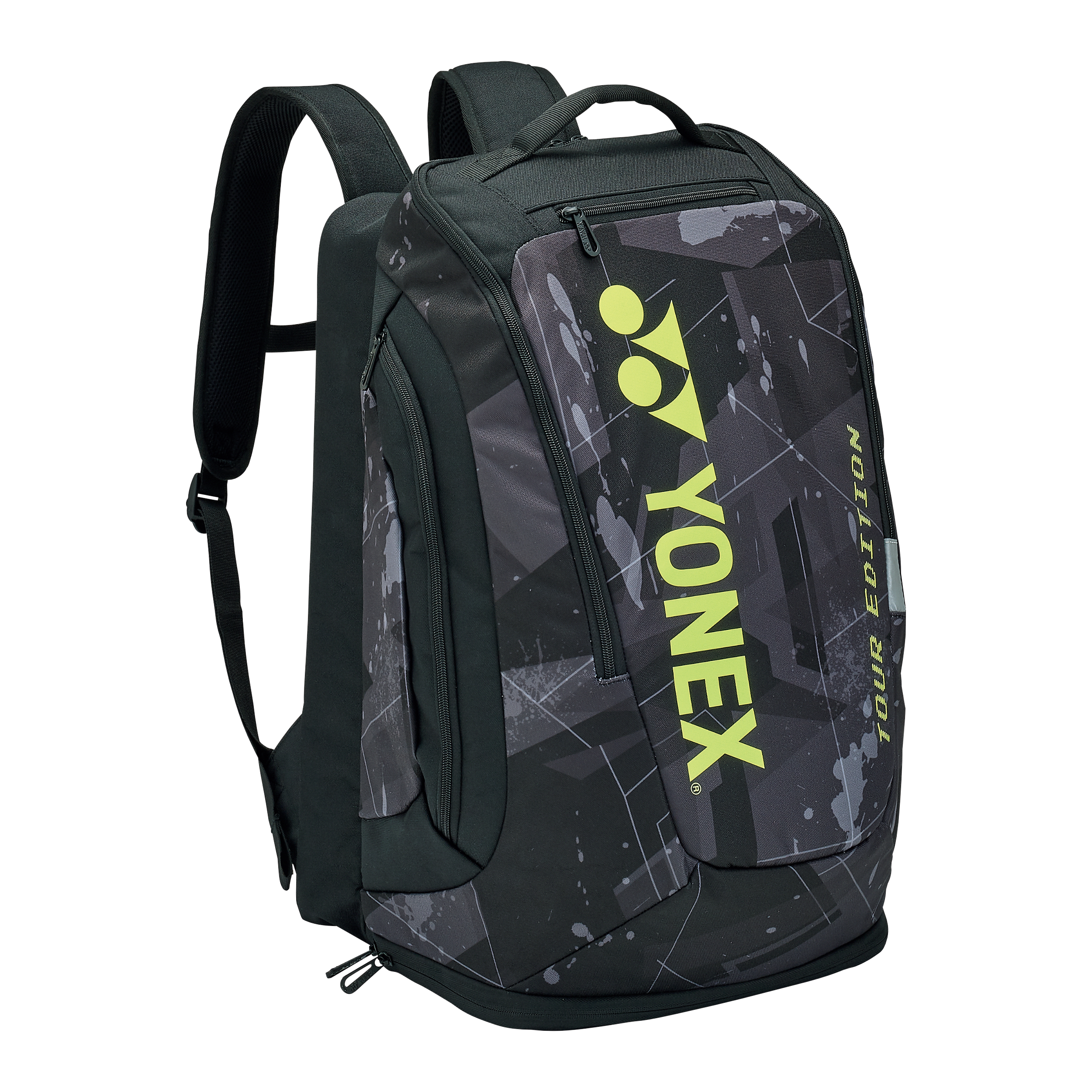 Yonex Pro Backpack 92012 Badminton Squash Tennis Black/Yellow