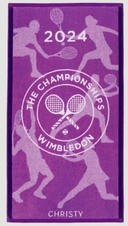 Wimbledon 2024 on Court Damen Tennis Handtuch von Christy