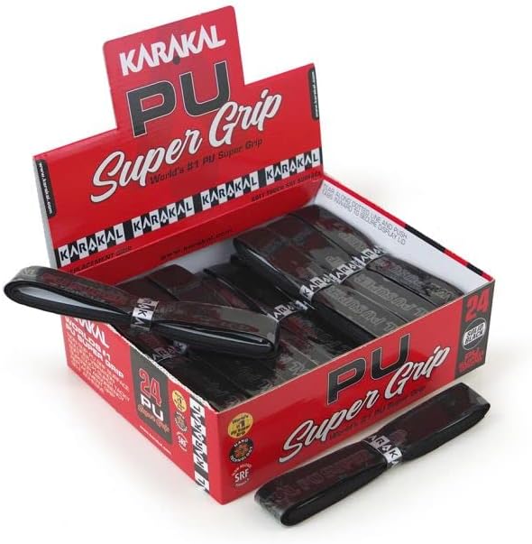 Karakal Basisgriffband PU Super Grip black 24 Grips