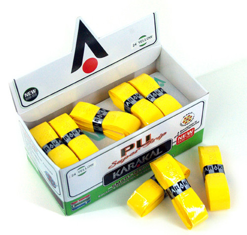 Karakal Griffband PU SUPER Grip yellow 2x Griffband